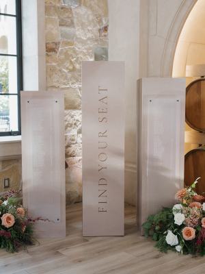 Seating Chart Ground Flowers - Set of 2