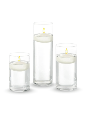 LED Floating Candle Rental - Set of 3