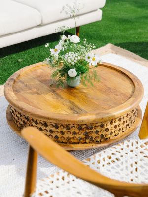 Mini Coffee Table Flowers