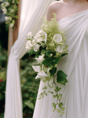 Cascading Bridal Bouquet